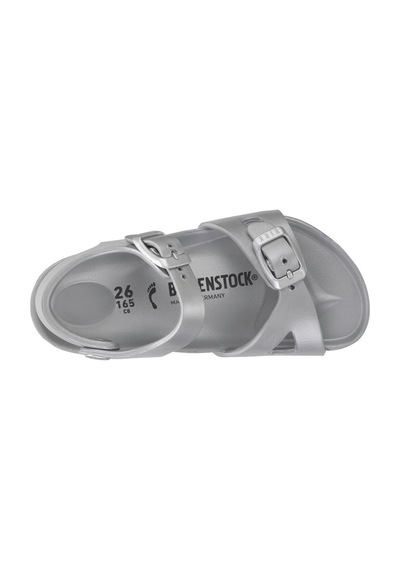 Birkenstock 1003533 Rıo Eva Metallic Silver Narrow Gümüş