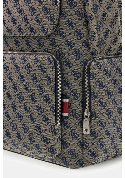 Guess Hmbostp6111 Boston Erkek Sırt Çantası Mavi