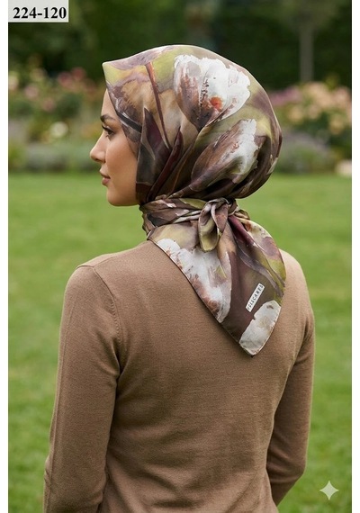 Velscarfs Soft Pamuk Parla Eşarp 224-120 Çok Renkli