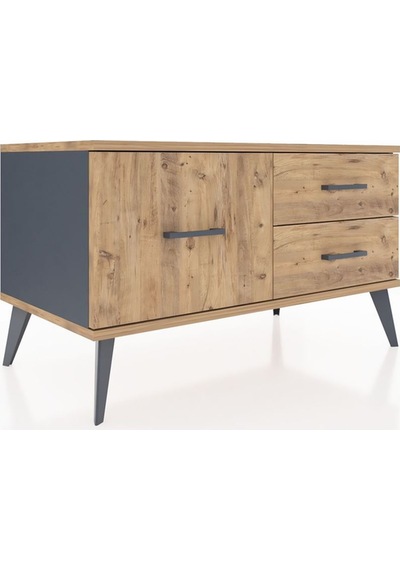 Hyperion Şifonyer 3 Çekmeceli 88x44x48 Antrasit-çam Çam Hyperion Şifonyer 3 Çekmeceli 88x44x48 Antrasit-çam Çam