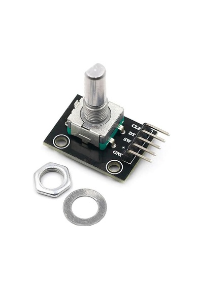 Ky-040 Rotary Encoder Modül 20 Pals Pwm 360 Derece Döner Butonlu Dijital
