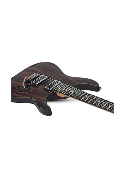 Schecter C-1 Exotic Ebony Elektro Gitar (Natural Satin)