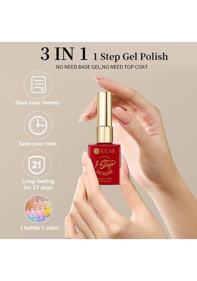 Ursugar 15 Ml 3in1 Kalıcı Oje St08 62456