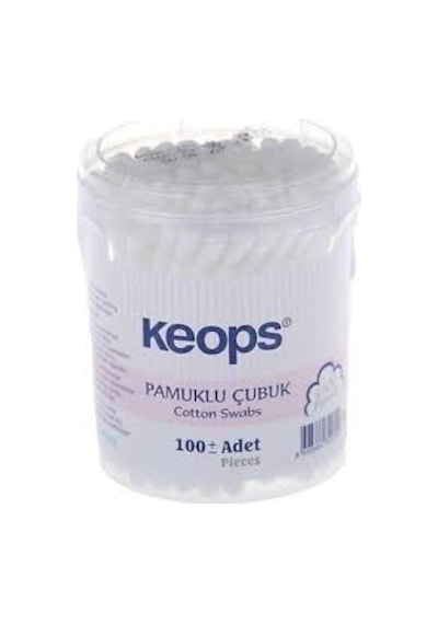 Keops 100lü Pamuklu Kulak Çubuğu