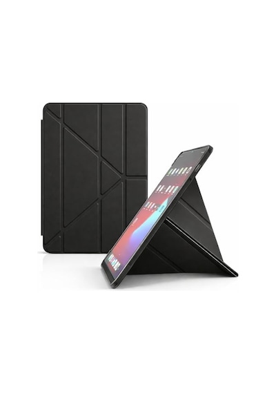 Inç Apple Uyumlu iPad Pro M4 Için Smart Folio - Siyah Arka Kapak