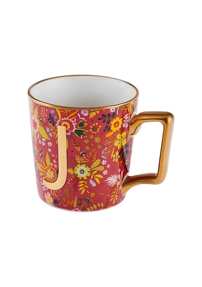 Karaca Flower J Harfli Kupa 350 ml