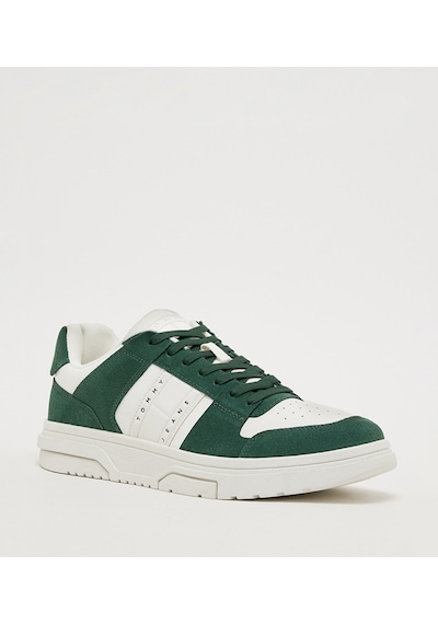 Tommy Hilfiger The Brooklyn Süet Erkek Sneaker Em0em01371mbf Green Yeşil