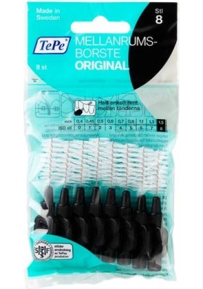 Tepe Interdental Arayüz Fırçası 8'li 1.5 MM