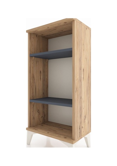 Arges Komodin 2 Raflı 44x30x96 Çam-antrasit Çam