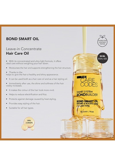 Lexroo The Care Codes Bond Smart Oil Saç Bakım Yağı 50 Ml
