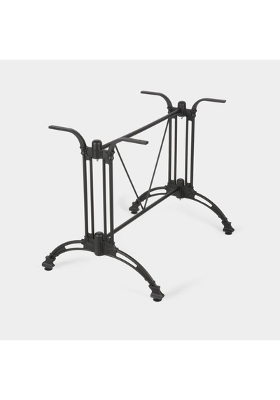 Astor Kral Ma 120 Çiftli Masa Ayak G 96 X D 64 X Y 71 Cm Alüminyum Yüksek Basınçlı Döküm Siyah