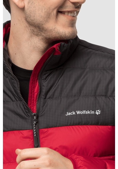 Jack Wolfskin Dna Tundra Erkek Şişme Mont 1206621-2102 Kırmızı Kırmızı