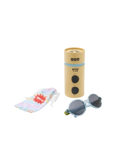 Kietla Pop Güneş Gözlüğü 7-12 Yaş Blue Olive Mavi