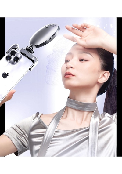 3 Renkli Çekim Işığı Tripod Telefon Kamera Laptop Uyumlu Selfie Işığı Tiktok Video Çekim Işık