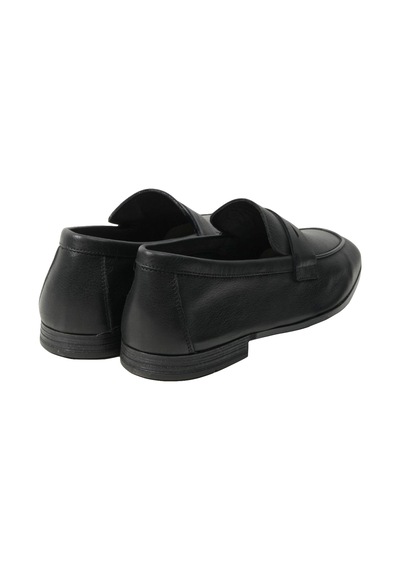 Oxford Klasik Erkek 34p5 Frau Mousse Leather Nero Null Siyah
