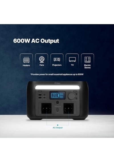 Powermax Pro 600w Taşınabilir Güç İstasyonu 2ps002s