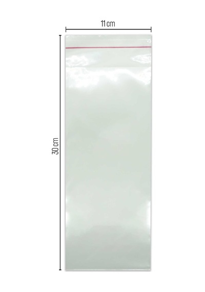 11X30 Bantlı Opp Parlak-Şeffaf Jelatin 1000 Adet