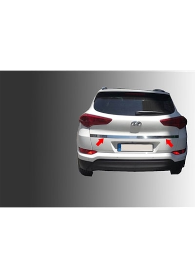 Markadan Hyundai Tucson Krom Bagaj Çıtası 2015-2018 Paslanmaz  Çel