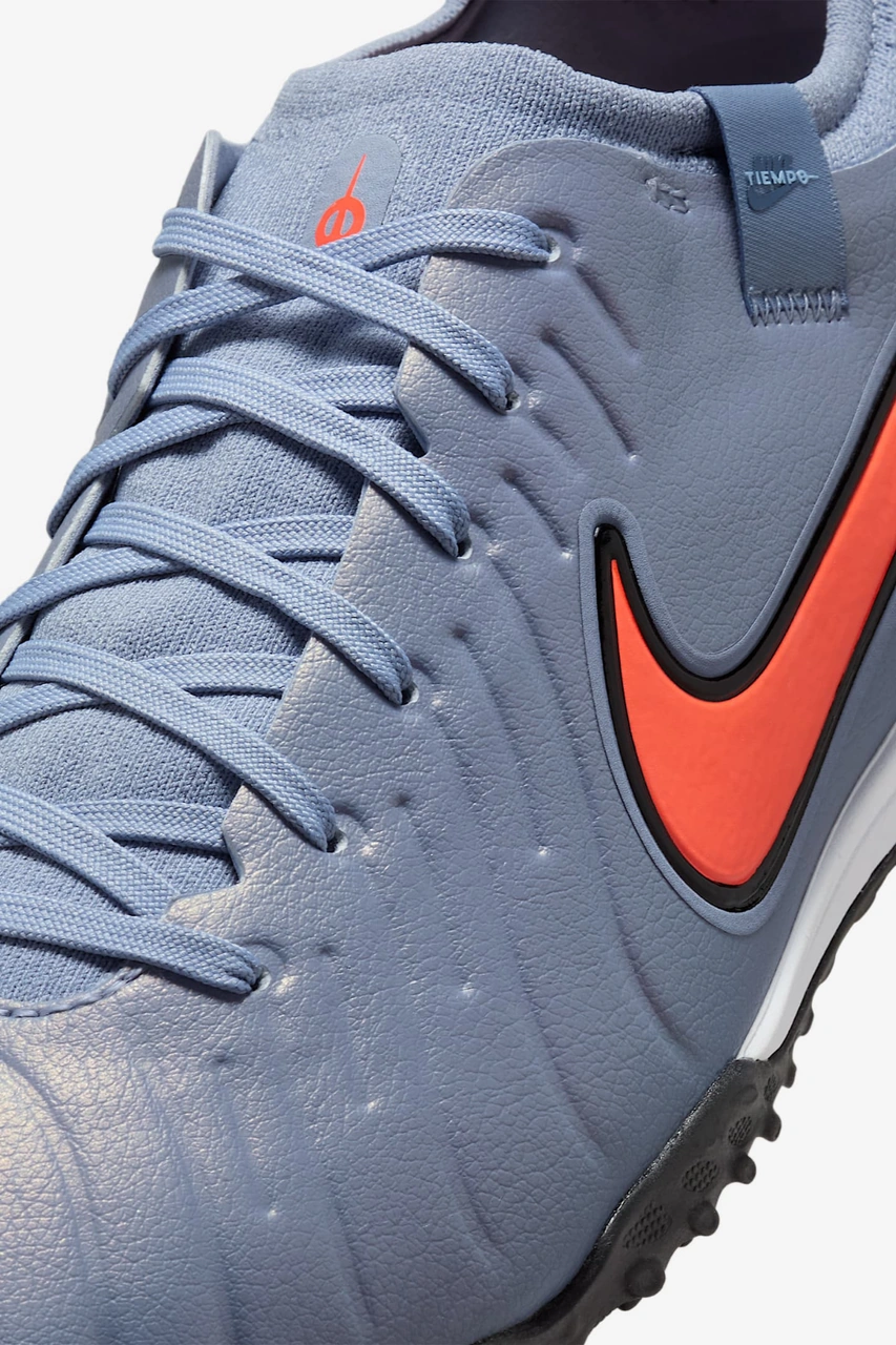 Nike Tiempo Legend 10 Pro Gri Futbol/halı Saha Ayakkabı Gri