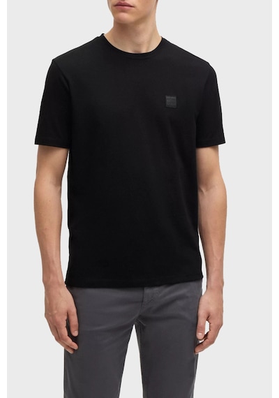 Boss Erkek T Shirt 50508584 001 Siyah Siyah