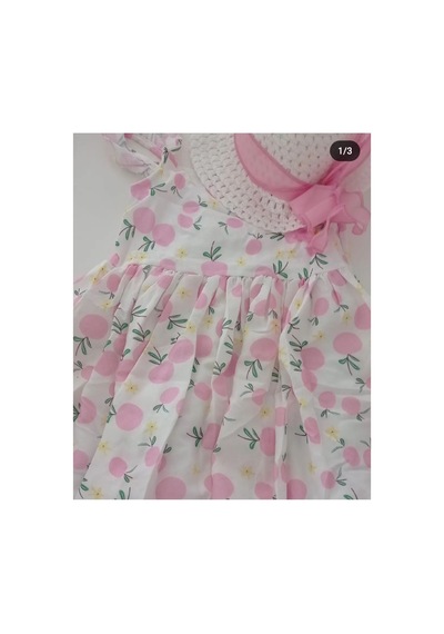 Azra Fiyonklu Elbise Pembe
