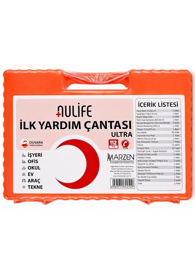 Nulife İlk Yardım Çantası İçi Dolu