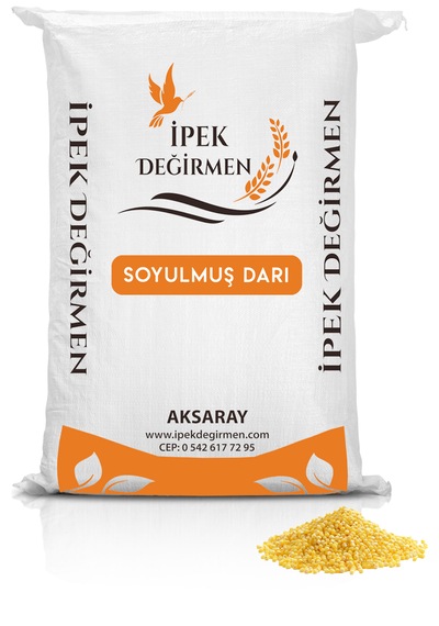 İpek Değirmen Soyulmuş Darı 500 gr Ak Darı Muhabbet Kuşu ve Kanarya İçin Enerji Deposu