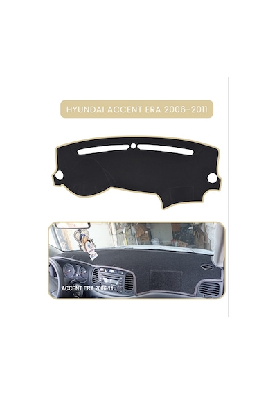 Hyundai Accent Era 2006-2011torpido Koruma Halısı Bej Kenar