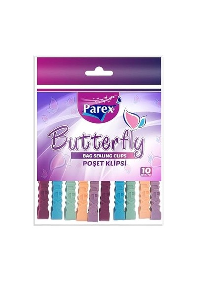 Butterfly Poşet Klipsi 10'lu