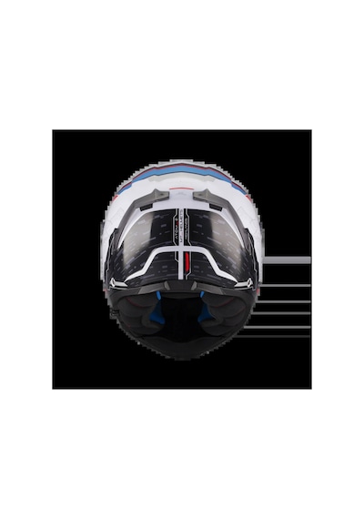 Mt Atom 2 Sv Highlands A7 Çene Açılır Kask Beyaz