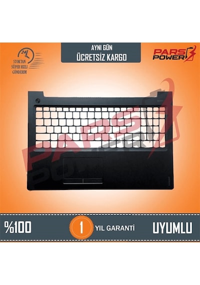 Lenovo Uyumlu 80SV00F8TX, 80TV00TTTX Notebook - Laptop Klavye Üst Kasa (Pars Power) Gümüş 280756