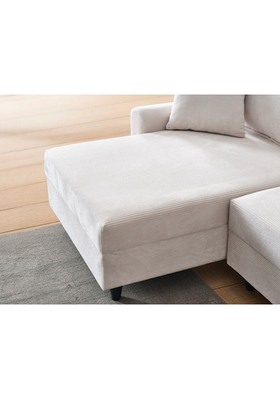 Kagu Corner Flavia Köşe Takımı Ekru
