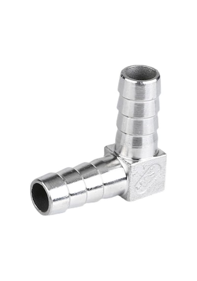 Metal Hortum Dirsek Eki Bağlantısı 8mm