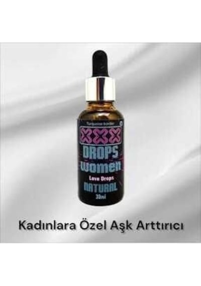 3x Kadınlara Özel Aşk Arttırıcı Love Drops Women 30 Ml X 2 Adet