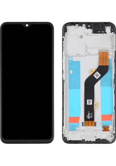 Tkgz Infinix Hot 10t Uyumlu Lcd Ekran Dokunmatik Service Pack Lcd Ekran - Full Çıtalı