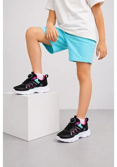 Ht Hotin Ignis Çocuk Spor Ayakkabı Mekanizmalı Bağcıksız Rahat Günlük Sneaker Siyah-pembe Siyah - Pembe Ht Hotin Ignis Çocuk Spor Ayakkabı Mekanizmalı Bağcıksız Rahat Günlük Sneaker Siyah-pembe Siyah - Pembe