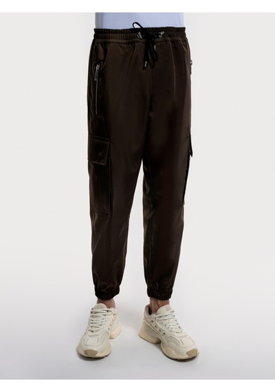Baggy Fit Erkek Pantolon Haki
