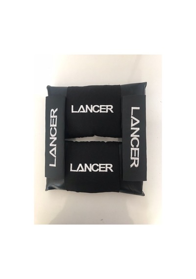 Lancer Nakışlı Deri 1 Çift Boyun Yastık Ve 1 Çift Kemer Pedi (510975818)