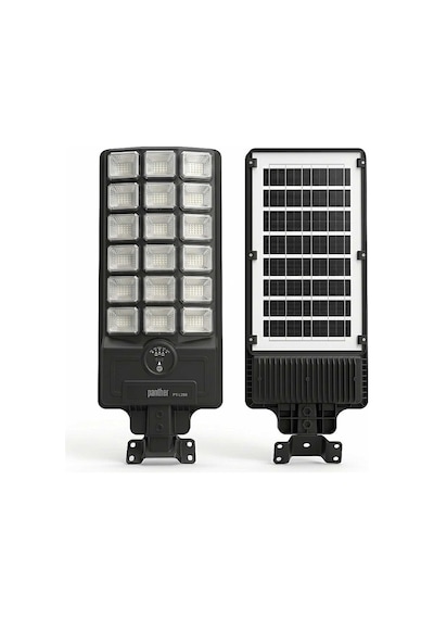 Panther 200w Solar Led Sokak Lambası 12000 Lümen Hareket Sensörlü Kumandalı 10000mah Pt-l258