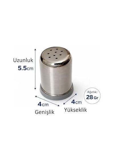 Çelik Tuzluk & Biberlik Delikli Kapak Tasarımı, Paslanmaz Çelik Gövde, Tuz Ve Karabiber Serpici, Mutfak Ve Sofra Kullanımı 1 Açık Bej Çelik Tuzluk & Biberlik Delikli Kapak Tasarımı, Paslanmaz Çelik Gövde, Tuz Ve Karabiber Serpici, Mutfak Ve Sofra Kullanımı 1 Açık Bej