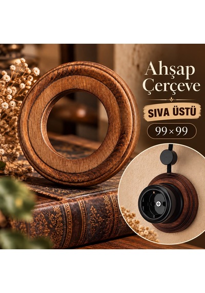Ahşap Çerçeveler 1 Gözlü Sıva Üstü 088090