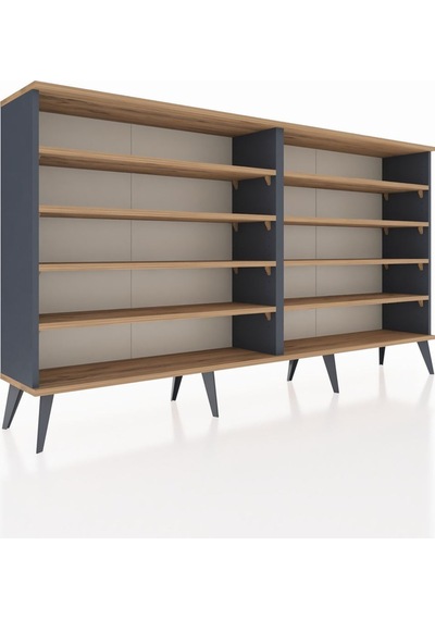 Arges Konsol 8 Raflı 176x30x99 Antrasit-çam Atlas Çam/atlas Çam - Antrasıt Arges Konsol 8 Raflı 176x30x99 Antrasit-çam Atlas Çam/atlas Çam - Antrasıt