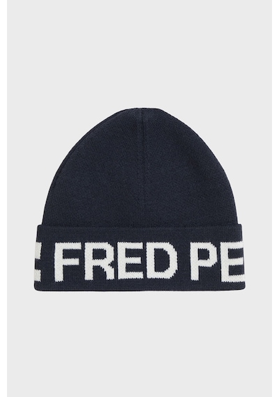 Fred Perry Yün Karışımlı Bere Unisex Bere C3302 608 Lacivert