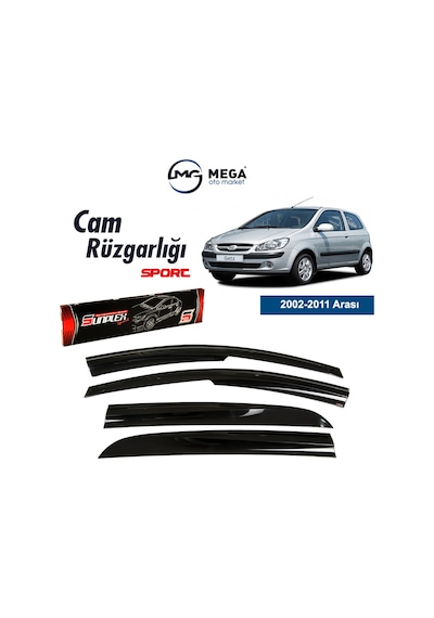 Hyundai Getz Mugen Cam Rüzgarlık Sunplex