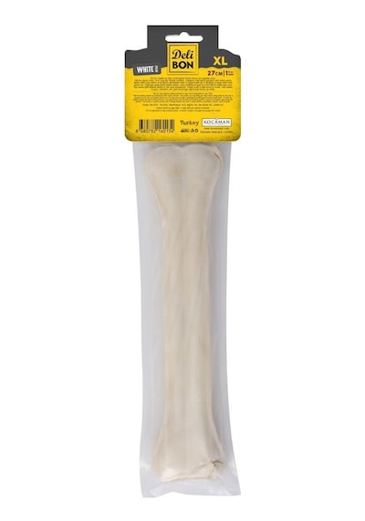 Delibon Beyaz Pres Köpek Kemiği 27 CM
