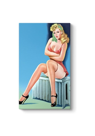 Pin Up Girl Decor Tablosu 80 X 140