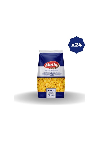 Mantı Makarna 500 Gr X 24 Adet