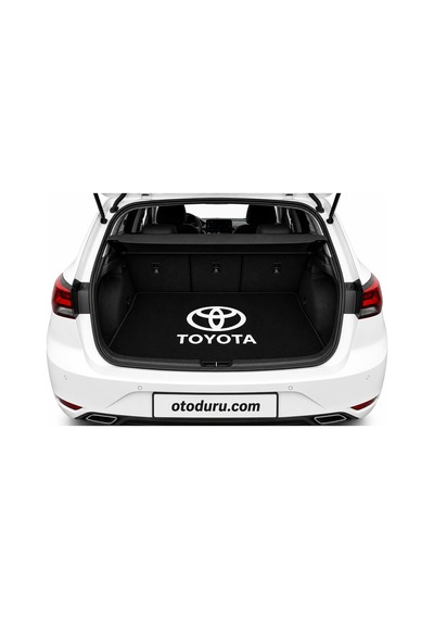 Oem Toyota Logolu Premium Bagaj Halısı Siyah