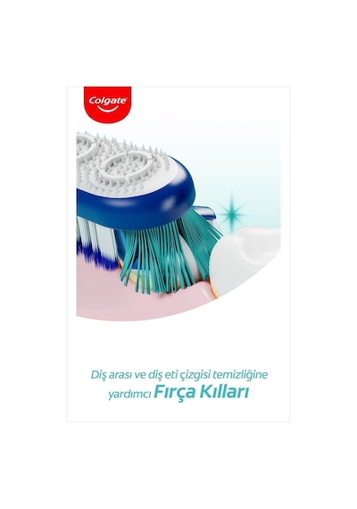Colgate 360 Komple Ağız Temizliği Çok Yönlü Koruma Yumuşak Diş Fırçası 1+1 Fırça Kabı Hediye