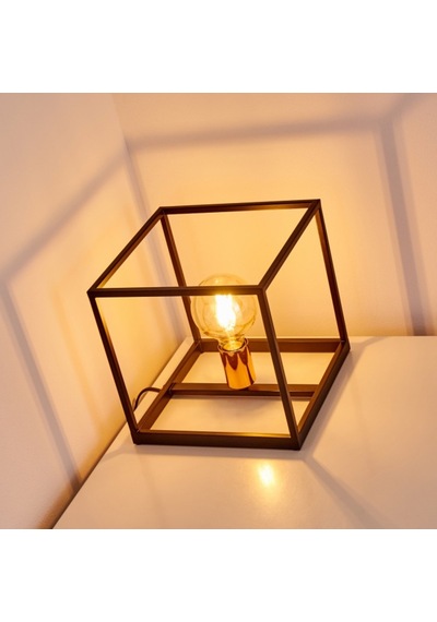 Riolight Modern Küp Metal Abajur 25Cm X 25Cm (538283646)